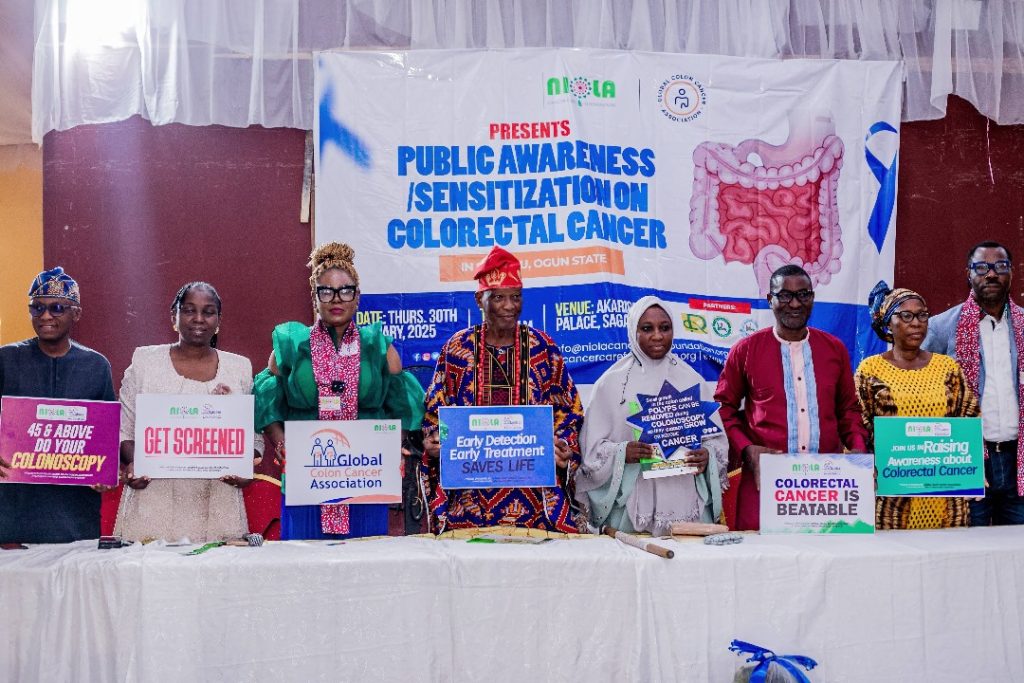 PUBLIC AWARENESS/SENSITIZATION ON COLORECTAL CANCER / IJOYA 6.0 FLAG OFF CAMPAIGN IN REMOLAND