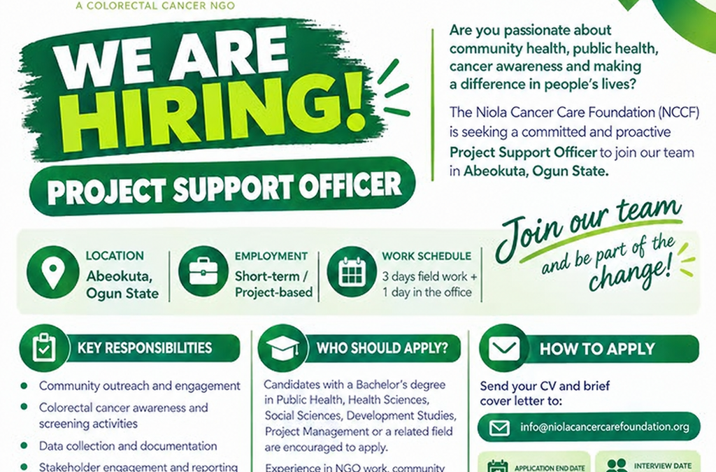 PROJECT SUPPORT OFFICER
